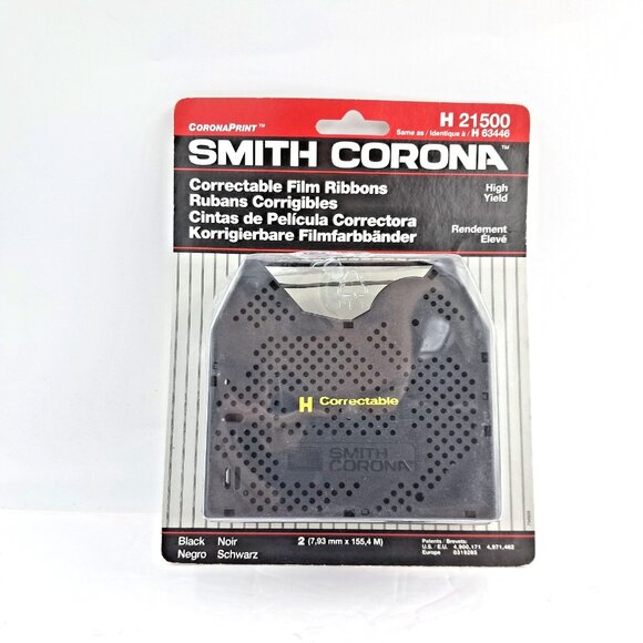 Smith Corona Correction Ribbons-H 21500-Qty 5 Plus Porelon Correction Tape - Picture 3 of 11